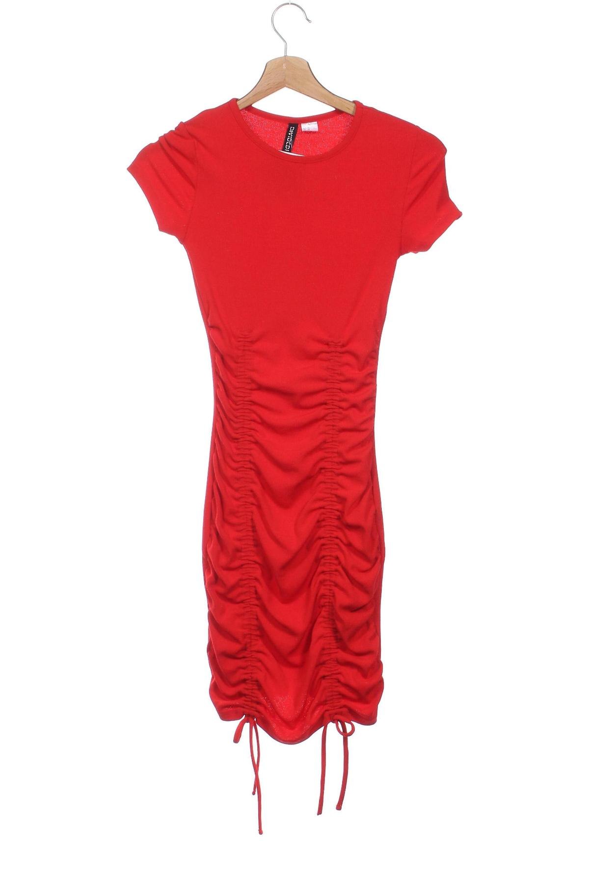 Kleid H&M Divided, Größe XS, Farbe Rot, Preis € 9,49