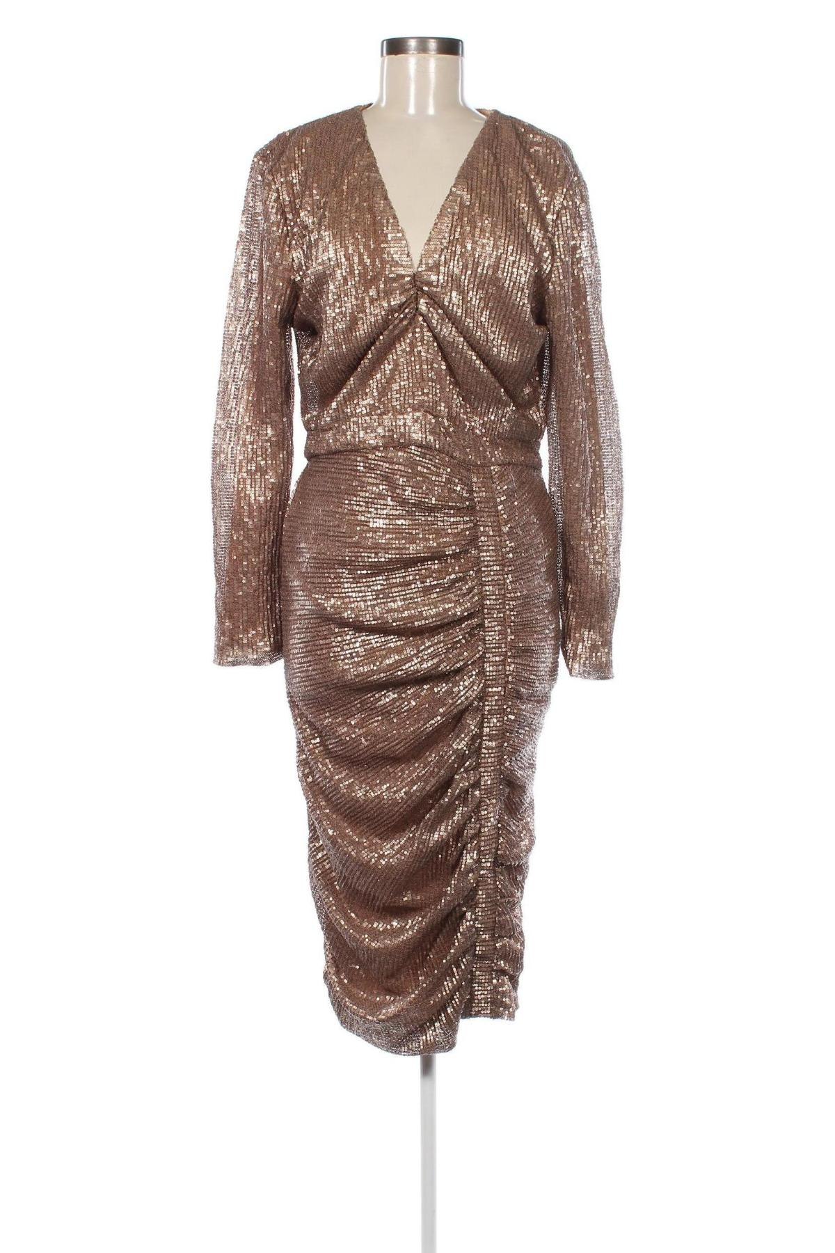 Kleid Lavish Alice, Größe M, Farbe Golden, Preis € 49,13