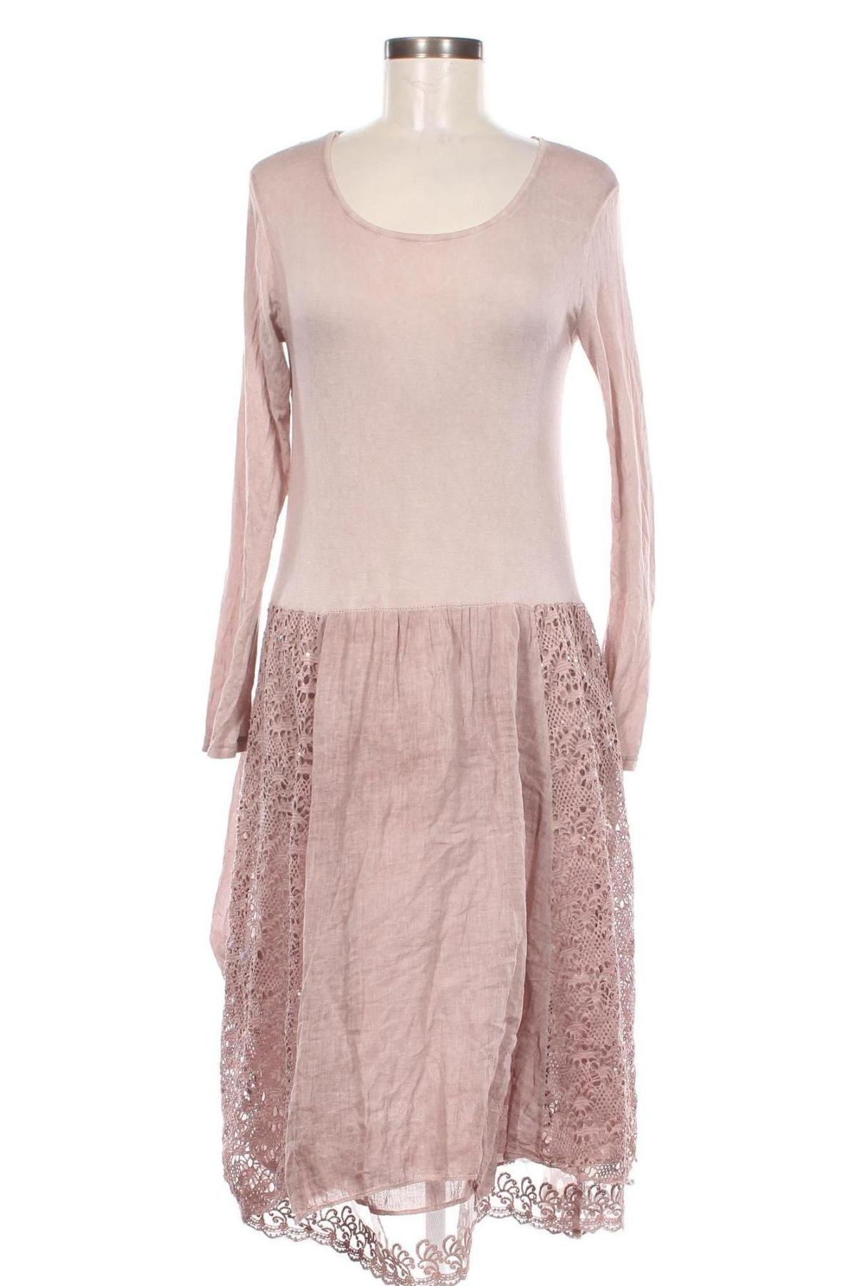 Kleid Made In Italy, Größe S, Farbe Rosa, Preis € 10,49