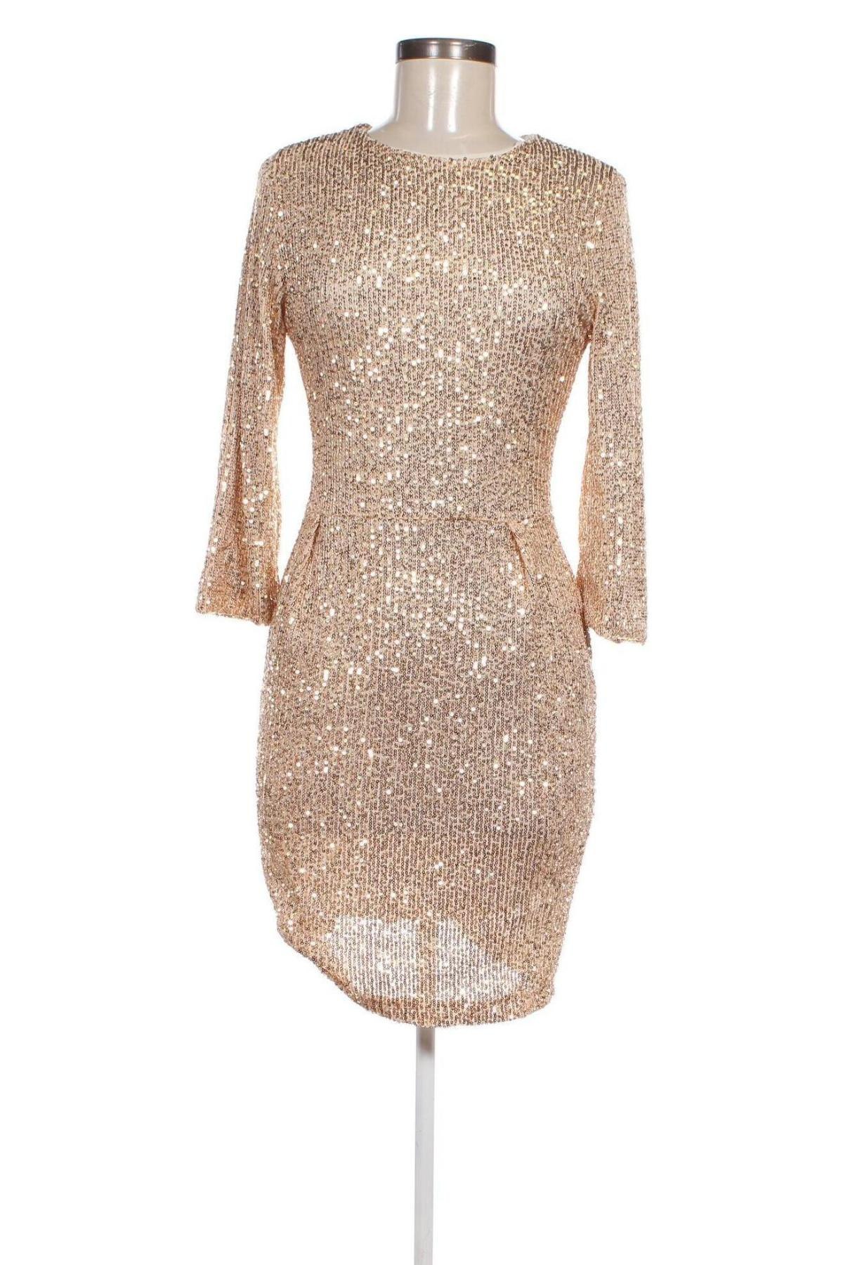 Kleid Motivi, Größe S, Farbe Golden, Preis € 57,49