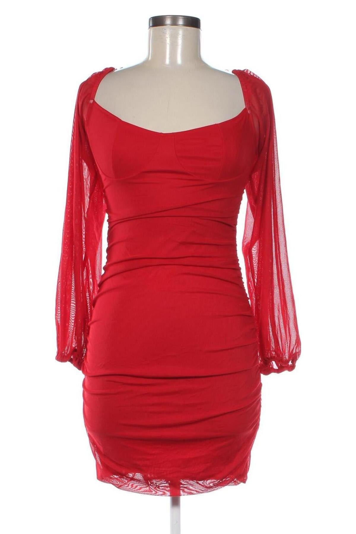 Kleid SHEIN, Größe S, Farbe Rot, Preis 14,99 €