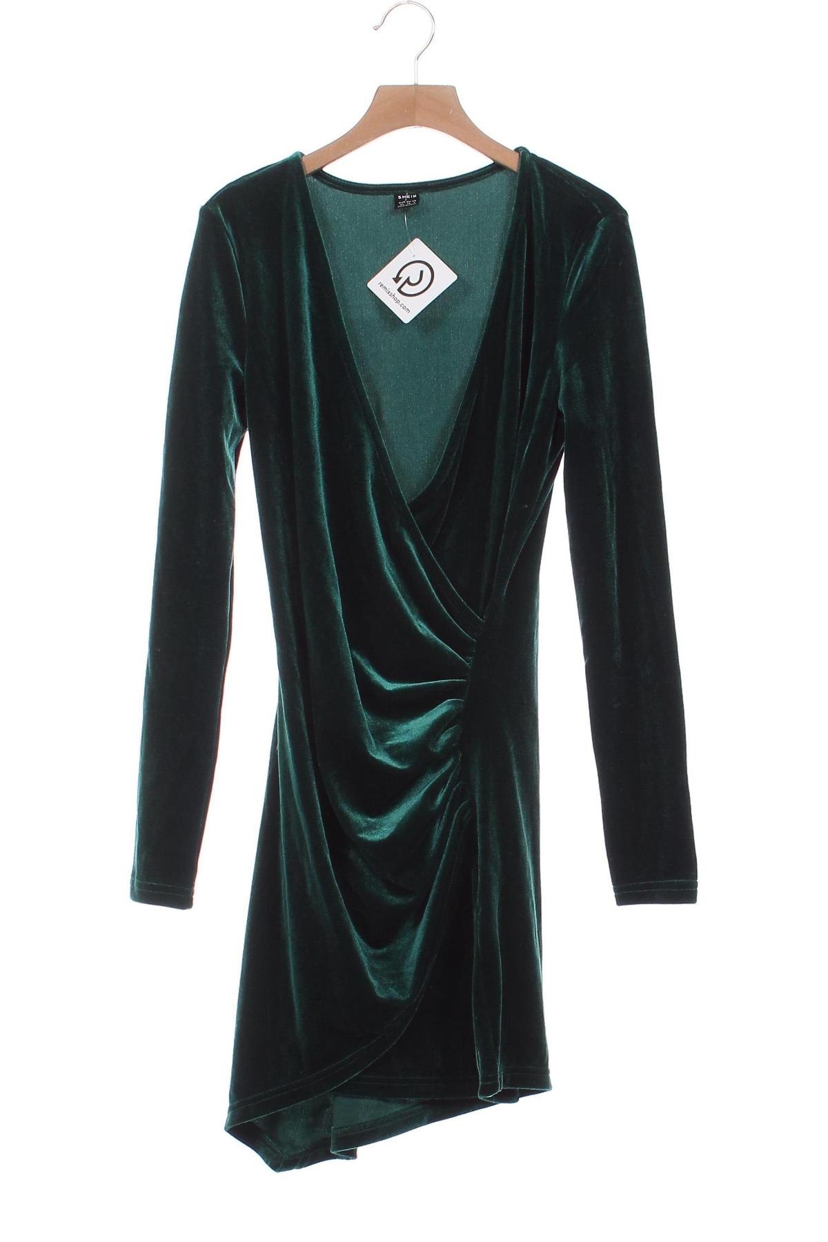 Rochie SHEIN, Mărime XS, Culoare Verde, Preț 33,99 Lei