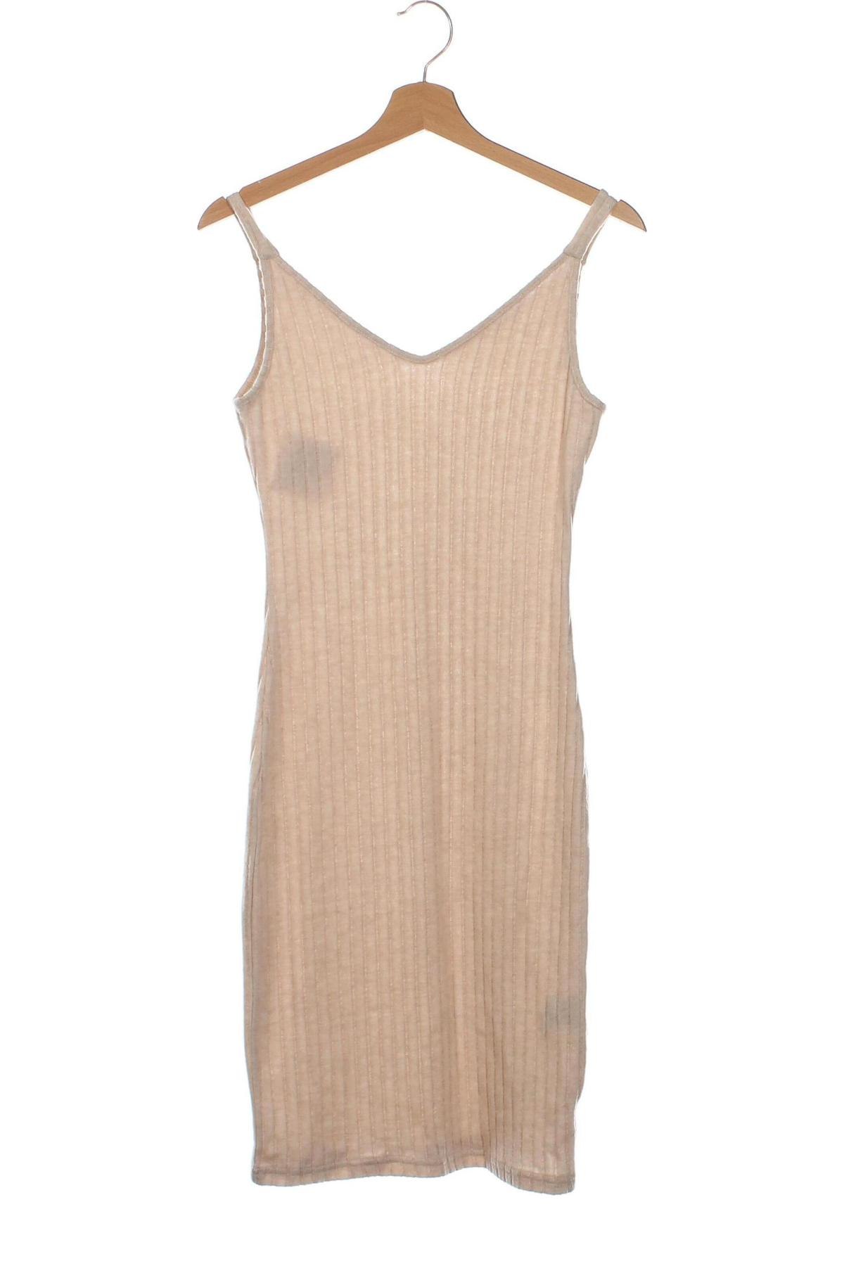 Kleid SHEIN, Größe XS, Farbe Beige, Preis 8,99 €