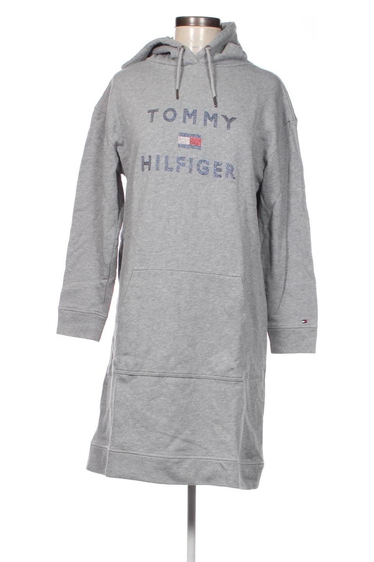 Рокля Tommy Hilfiger, Размер M, Цвят Сив, Цена 67,49 лв.