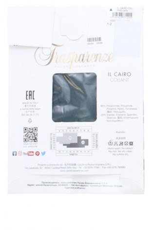 Strumpfhose Trasparenze, Größe L, Farbe Grau, Preis 11,00 €
