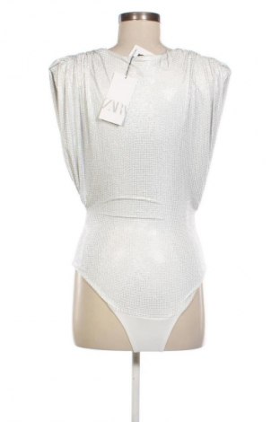 Damenbluse-Body Zara, Größe XS, Farbe Silber, Preis € 32,00