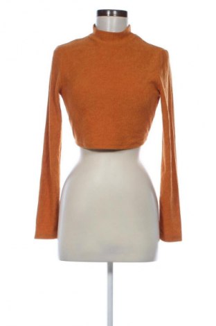 Bluzka damska Bershka, Rozmiar M, Kolor Pomarańczowy, Cena 42,99 zł