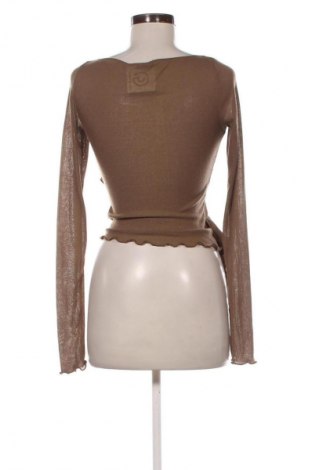 Női blúz Bershka, Méret M, Szín Bézs, Ár 2 889 Ft