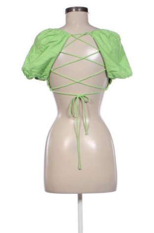 Dámska blúza Bershka, Veľkosť S, Farba Zelená, Cena  7,95 €