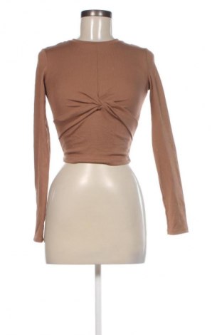 Bluzka damska Bershka, Rozmiar XS, Kolor Brązowy, Cena 53,99 zł