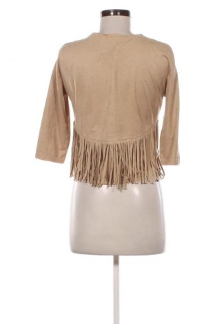 Damen Shirt Bershka, Größe S, Farbe Beige, Preis 9,99 €