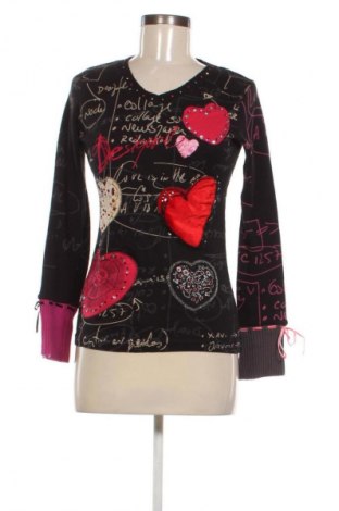 Дамска блуза Desigual, Размер S, Цвят Многоцветен, Цена 48,99 лв.