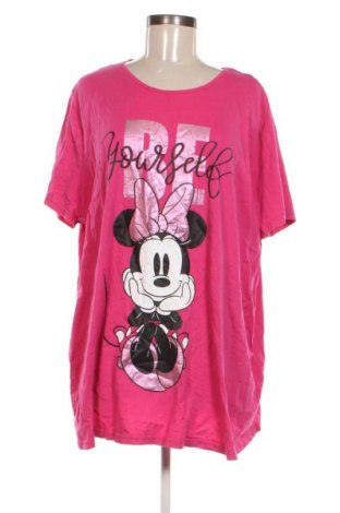 Bluzka damska Disney, Rozmiar 4XL, Kolor Różowy, Cena 43,68 zł
