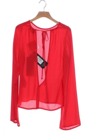 Bluzka damska Frankie Morello, Rozmiar XS, Kolor Czerwony, Cena 574,99 zł