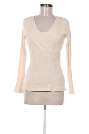 Damen Shirt H&M Mama, Größe M, Farbe Ecru, Preis € 10,00
