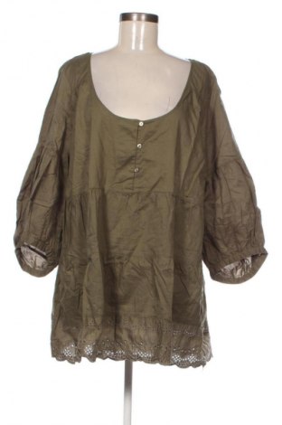 Bluzka damska La Redoute Taillissime, Rozmiar 3XL, Kolor Zielony, Cena 76,40 zł