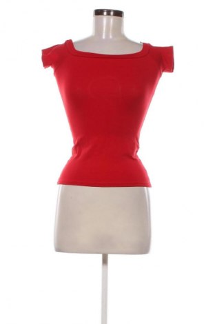 Damen Shirt Stradivarius, Größe S, Farbe Rot, Preis 8,99 €