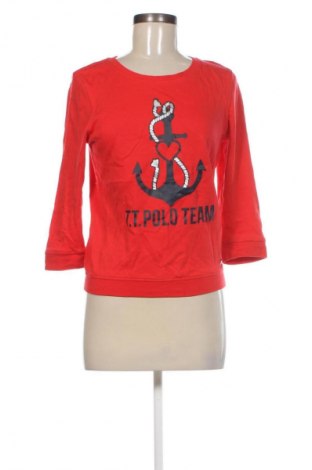 Bluză de femei Tom Tailor, Mărime XXS, Culoare Roșu, Preț 47,99 Lei