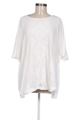 Bluzka damska Ulla Popken, Rozmiar 4XL, Kolor Biały, Cena 137,55 zł