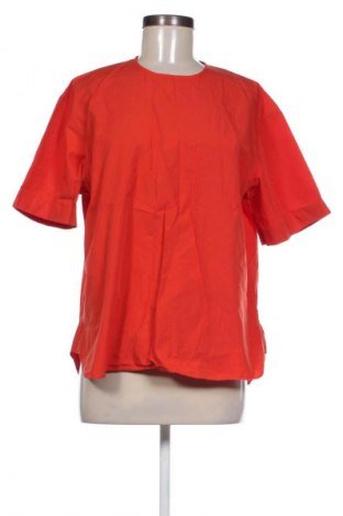 Дамска блуза Uniqlo, Размер L, Цвят Червен, Цена 21,99 лв.