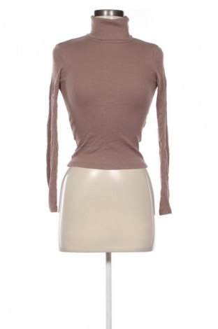 Дамска блуза Zara, Размер S, Цвят Кафяв, Цена 27,99 лв.