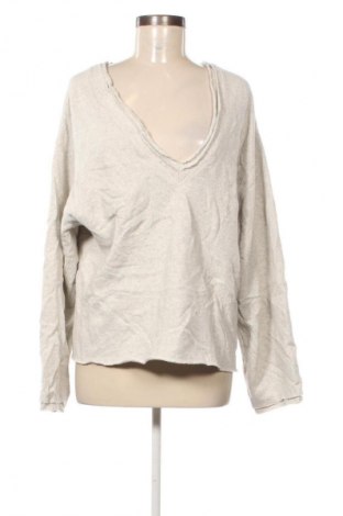 Дамска блуза Zara, Размер L, Цвят Сив, Цена 27,99 лв.