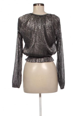 Bluză de femei Zara, Mărime S, Culoare Argintiu, Preț 93,99 Lei