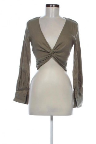 Bluză de femei Zara, Mărime XS, Culoare Verde, Preț 71,05 Lei