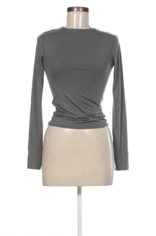 Дамска блуза Zara, Размер M, Цвят Сив, Цена 27,99 лв.