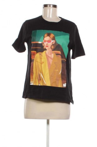Дамска блуза Zara, Размер S, Цвят Черен, Цена 20,00 лв.