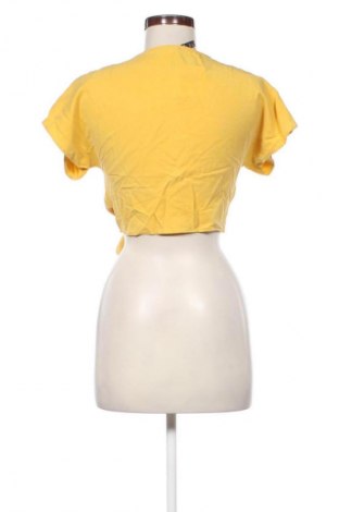 Bluzka damska Zara Trafaluc, Rozmiar S, Kolor Żółty, Cena 45,98 zł