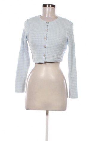 Cardigan de damă Bershka, Mărime M, Culoare Albastru, Preț 56,99 Lei