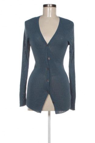 Damen Strickjacke Hallhuber, Größe L, Farbe Blau, Preis 19,99 €