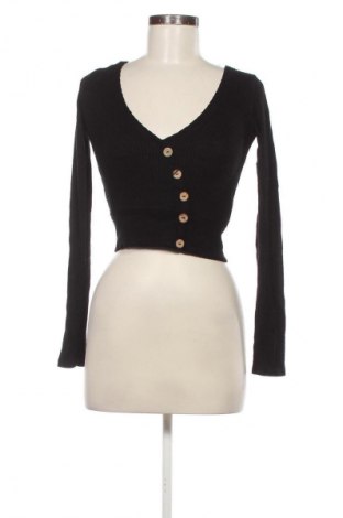 Cardigan de damă Pull&Bear, Mărime M, Culoare Negru, Preț 100,99 Lei