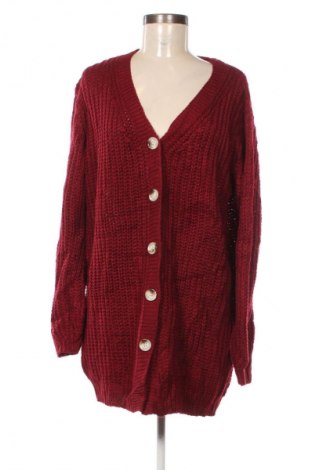 Cardigan de damă SHEIN, Mărime S, Culoare Roșu, Preț 100,99 Lei