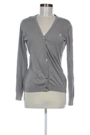 Damski kardigan U.S. Polo Assn., Rozmiar M, Kolor Szary, Cena 203,99 zł