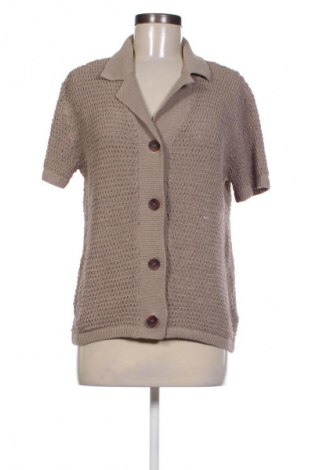 Cardigan de damă Zara, Mărime M, Culoare Bej, Preț 93,99 Lei