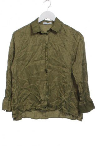 Cămașă de femei Bershka, Mărime XS, Culoare Verde, Preț 65,79 Lei