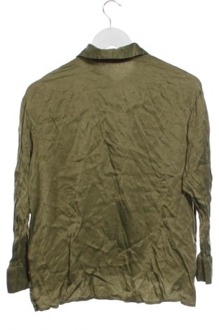 Cămașă de femei Bershka, Mărime XS, Culoare Verde, Preț 65,79 Lei