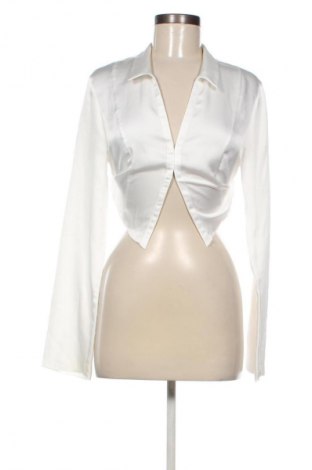 Damenbluse Bershka, Größe M, Farbe Weiß, Preis 12,79 €