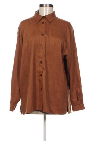Дамска риза Danwear, Размер L, Цвят Кафяв, Цена 41,99 лв.