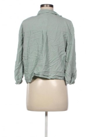 Cămașă de femei H&M Divided, Mărime L, Culoare Verde, Preț 85,39 Lei