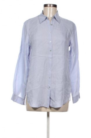 Дамска риза Massimo Dutti, Размер S, Цвят Син, Цена 55,99 лв.