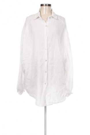 Γυναικείο πουκάμισο NEW COLLECTION, Μέγεθος 3XL, Χρώμα Λευκό, Τιμή 14,99 €