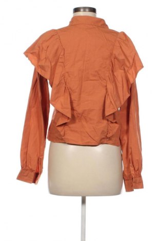 Damenbluse Pieces, Größe S, Farbe Braun, Preis 10,23 €