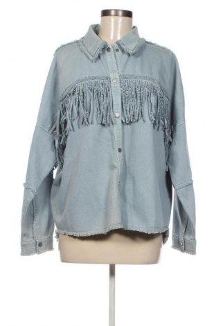 Damenbluse Zara, Größe M, Farbe Blau, Preis € 13,81