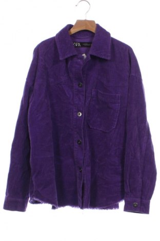 Damenbluse Zara, Größe XS, Farbe Lila, Preis 18,99 €