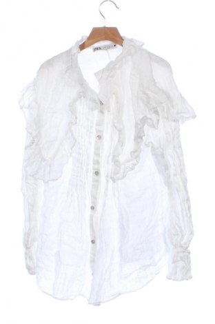 Damenbluse Zara, Größe XS, Farbe Weiß, Preis € 13,81