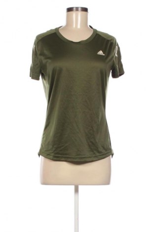 Γυναικείο t-shirt Adidas, Μέγεθος M, Χρώμα Πράσινο, Τιμή 26,81 €