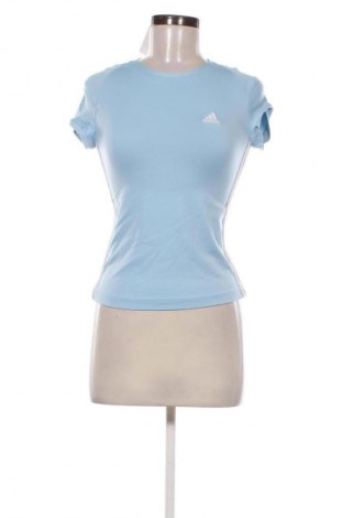 Дамска тениска Adidas, Размер XS, Цвят Син, Цена 18,99 лв.